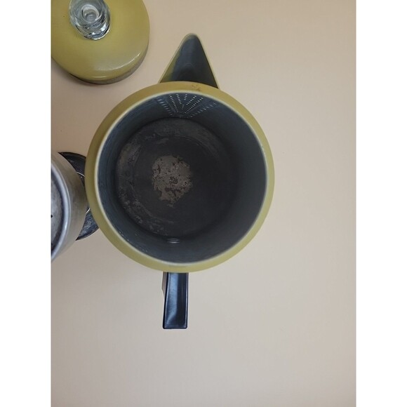 Comet Aluminum Goldenrod Coffee Percolator Pot with Lid – All Parts Fair Cond - Picture 10 of 12